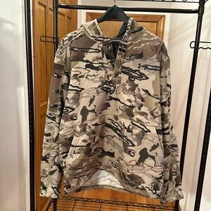 Under Armour Ridge Reaper hooded fleece-lined sweatshirt.